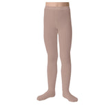 Collegien Louise Plain Ribbed Tights Vieux Rose