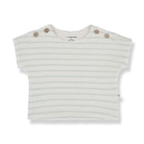 1 + in the family TOMASO Striped Terry Tee A