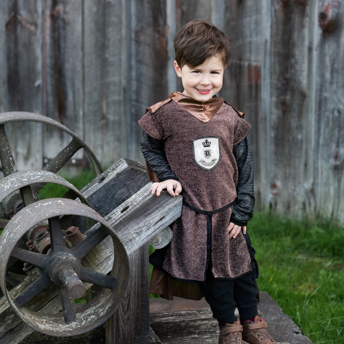Brilliant Copper Tunic Cape