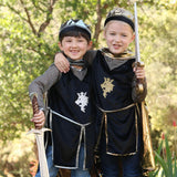 Golden Knight with Tunic Cape and Crown