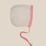 Hvid Bonnet Dolly Cream\Bubblegum