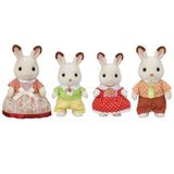 Calico Critters Chocolate Rabbit Family
