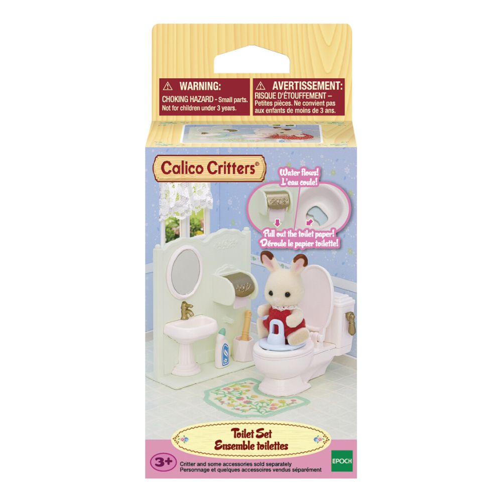 Calico Critters Toilet Set