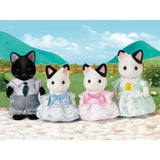 Calico Critters Tuxedo Cat Family