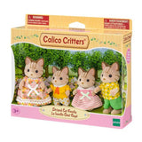 Calico Critters Striped Cat Family 