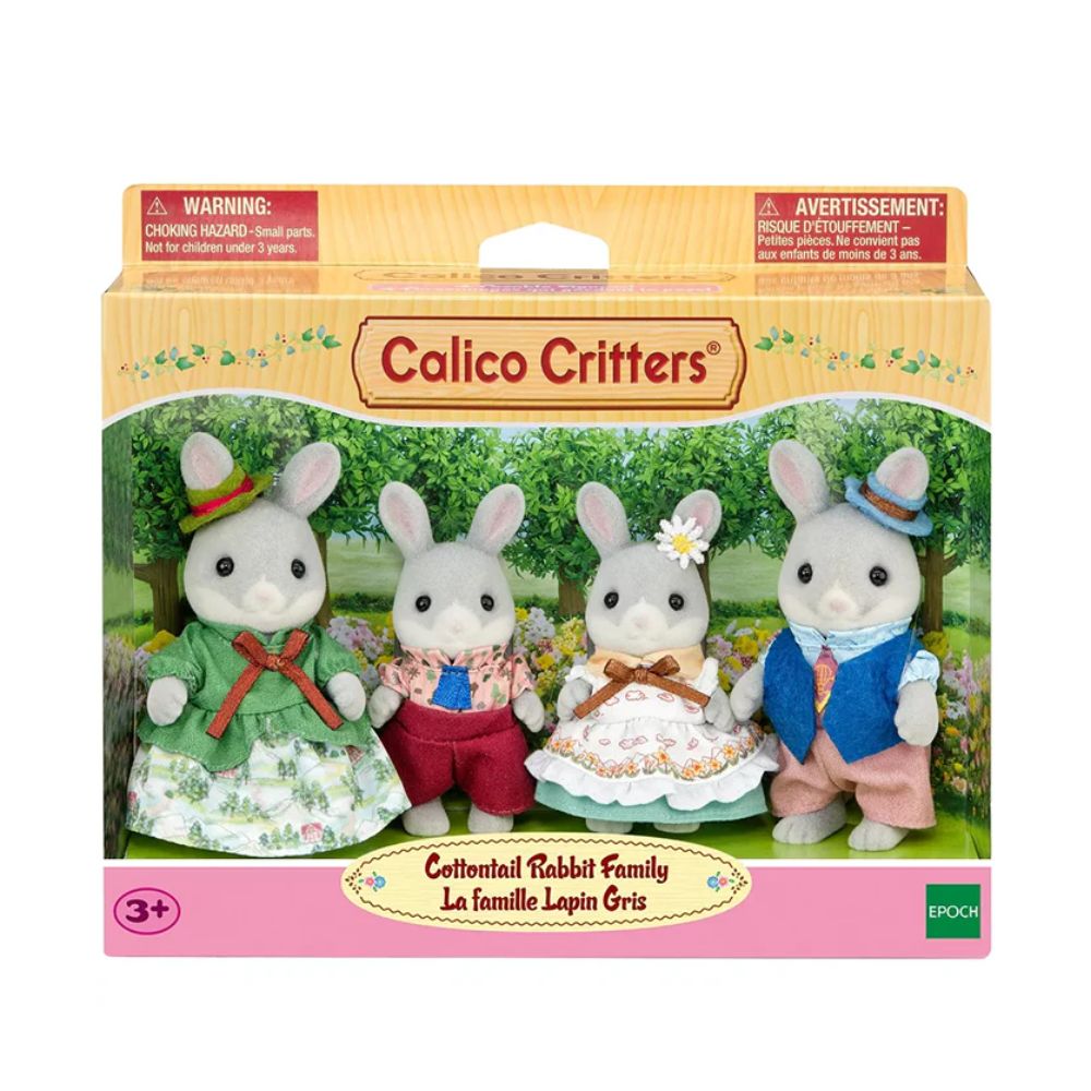 Calico Critters Cottontail Rabbit Family