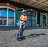 MICRO Maxi Deluxe LED Kickboard - Blue
