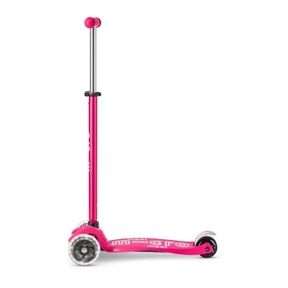 MICRO Maxi  Deluxe LED Kickboard - Pink