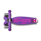 MICRO Maxi Deluxe LED Kickboard - Purple