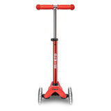 MICRO Mini Deluxe LED Kickboard - Red