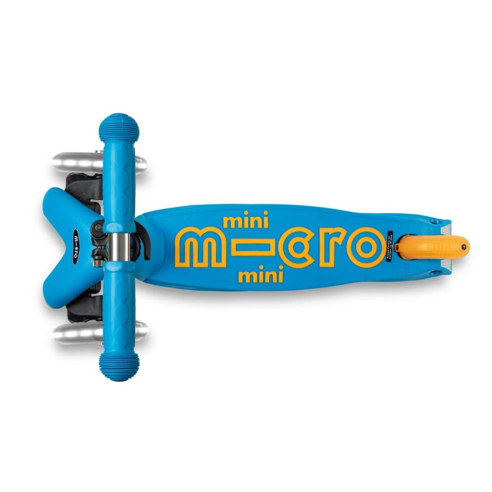 MICRO Mini Deluxe LED Scooter - Ocean Blue