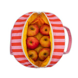 Fluf Zipper Lunch - Awning Stripe Pink