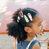 Rockahula Cherry Kiss Fabric Clip Set