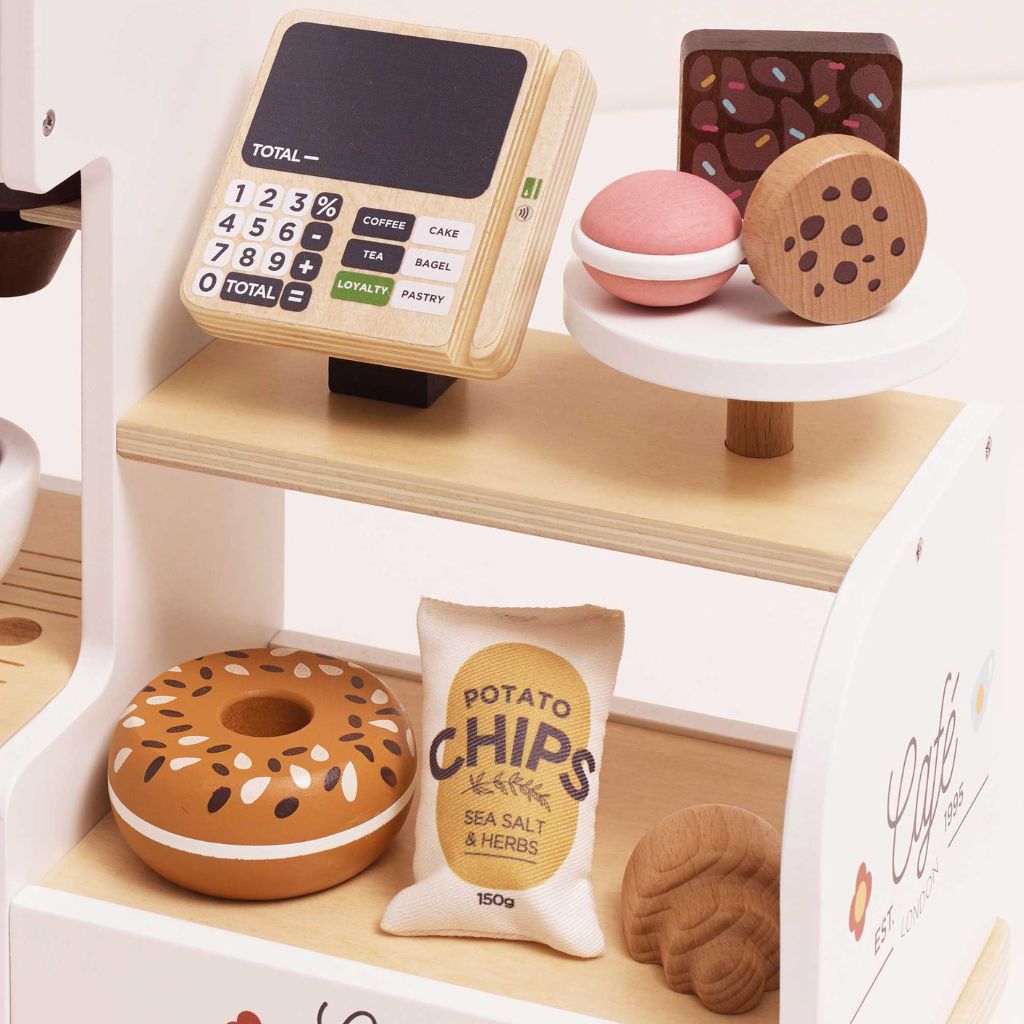 Le Toy Van Wooden Barista Cafe Shop