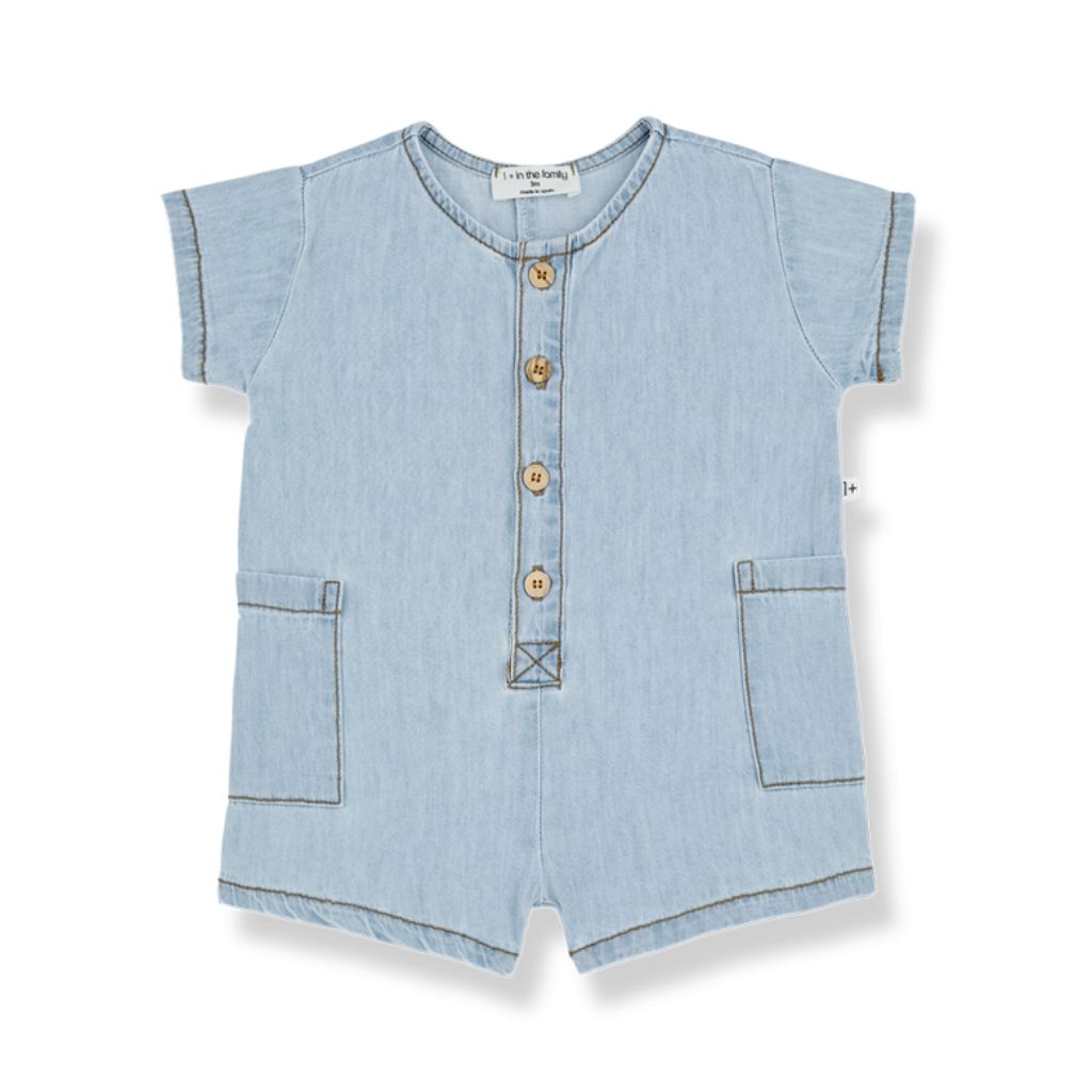 1 + in the family SERENA Denim Jumpsuit