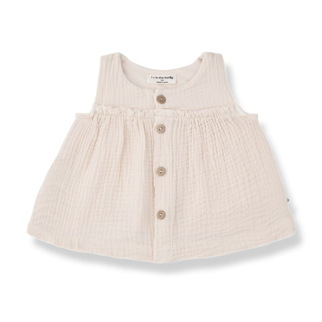 1 + in the family LINA Newborn Muslin Dress N