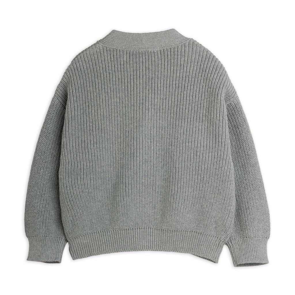 Mini Rodini Ritzratz Patch Knitted Cardigan