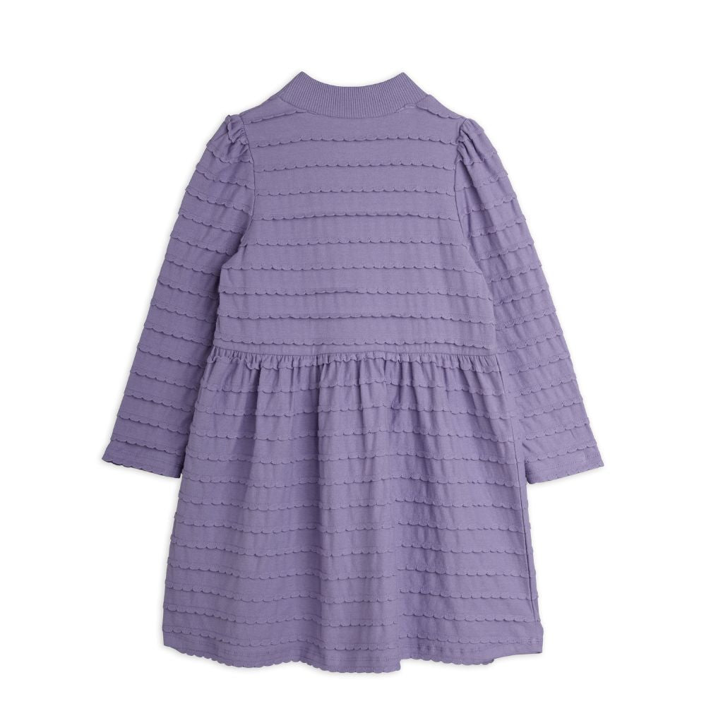 Mini Rodini Textured Frill Ls Dress
