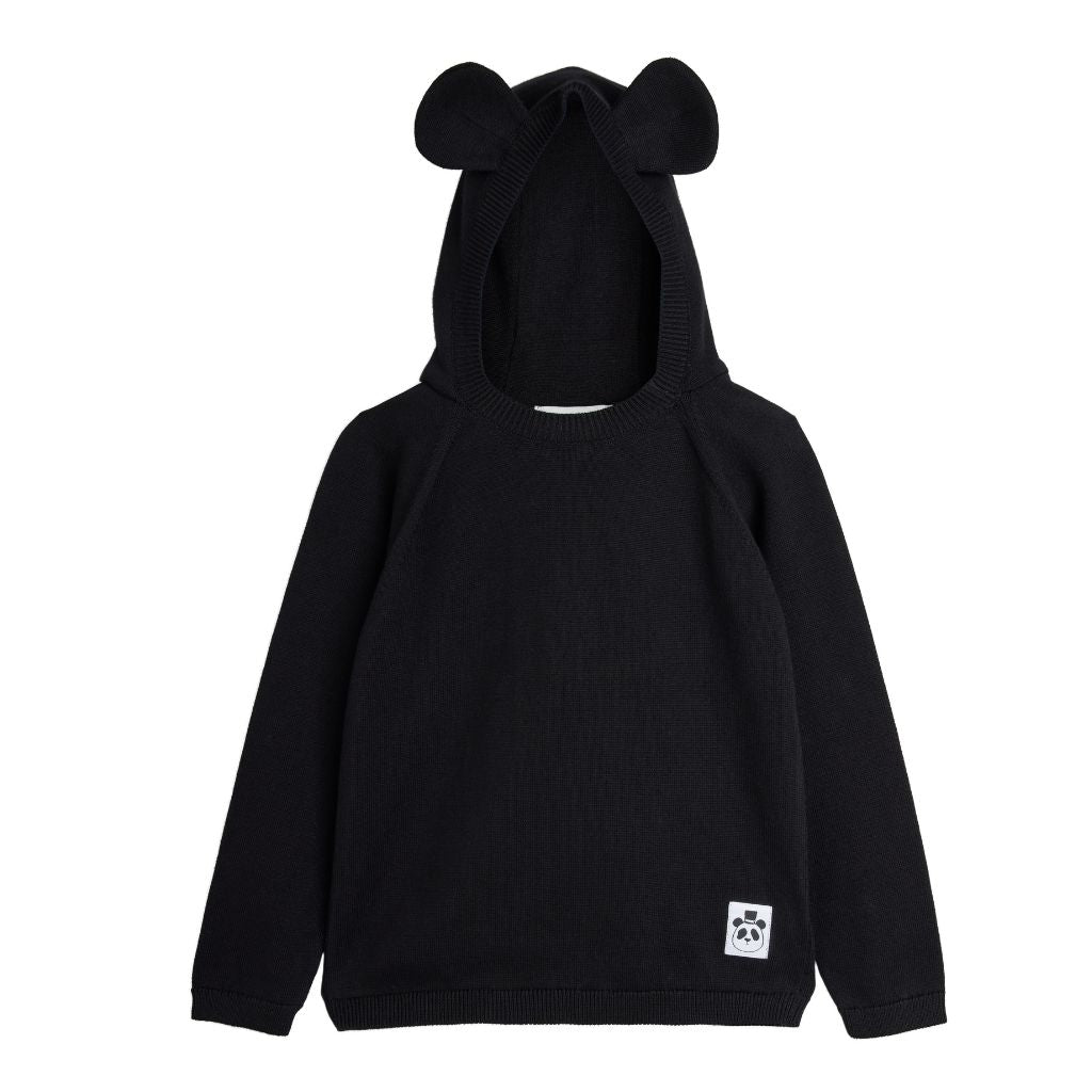 Mini Rodini Mouse Ear Fine Knit Jumper