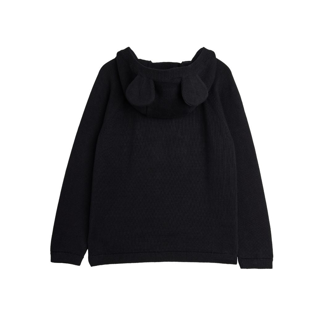Mini Rodini Mouse Ear Fine Knit Jumper