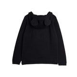 Mini Rodini Mouse Ear Fine Knit Jumper