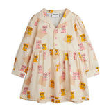 Mini Rodini Kittens Woven Ls Dress