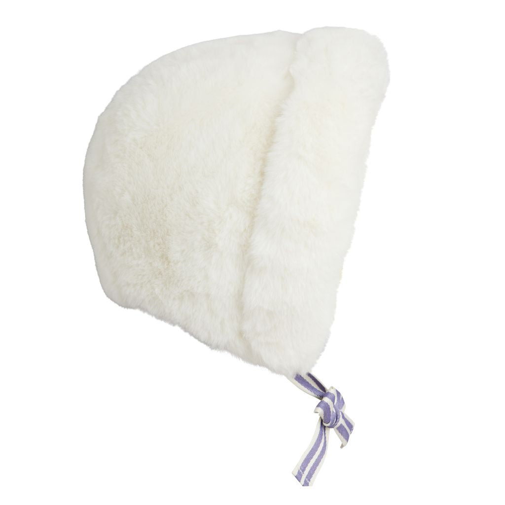 Mini Rodini Faux Fur Fold Up Hat