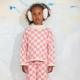 Mini Rodini Chess Check Knitted Sweater