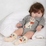 Mini Rodini Rabbit 1-Pack Ear Socks
