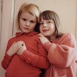 Emile & Ida Cotton Pullover Raspberry