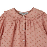 Emile & Ida Printed Collar Blouse Rosemary