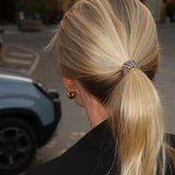 Kknekki Slim Hair Tie Mix Copper Grey Glitter