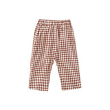 Rylee + Cru Palmer Pant Brick Check