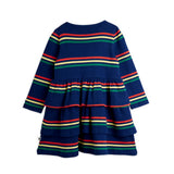 Mini Rodini Multi Color Stripe Ls Dress