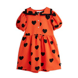 Mini Rodini Hearts Aop Ss Sweatdress