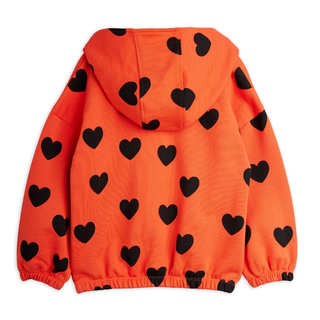 Mini Rodini Hearts Aop Hoodie