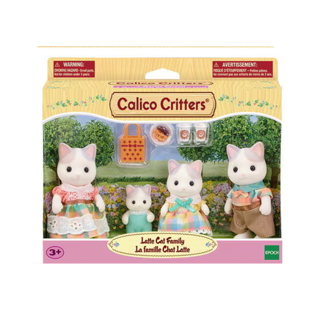 Calico Critters Latte Cat Family Calico Critters Kol Kid