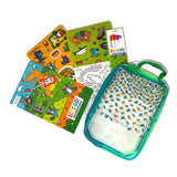 Let's Go!: Activity & Coloring Kit - Robo Dinos
