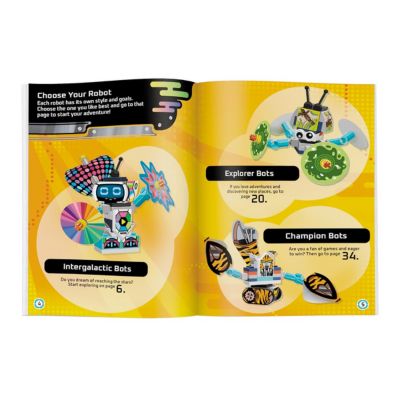 LEGO(R) Books. Build and Stick: Robots