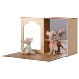 Maileg Ballet mice in dance studio, Little sister and brother