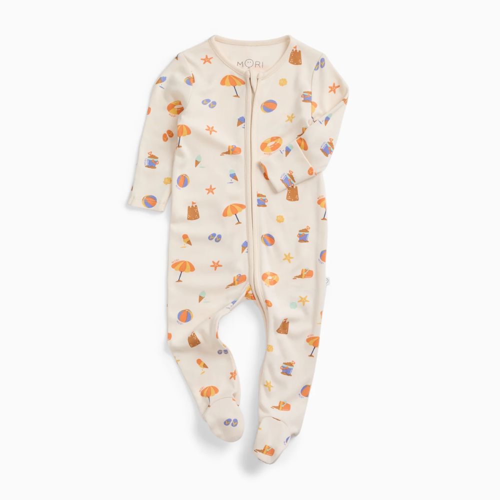 Mori Beach Two Way Zip-Up Sleepsuit