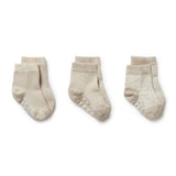 Wilson & Frenchy Organic 3 Pack Baby Socks
