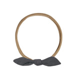 Quincy Mae Little Knot Headband Midnight