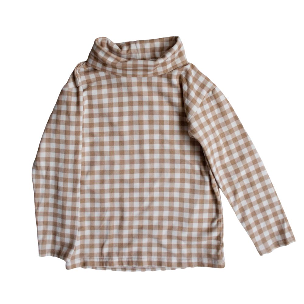 The Gingham Turtleneck