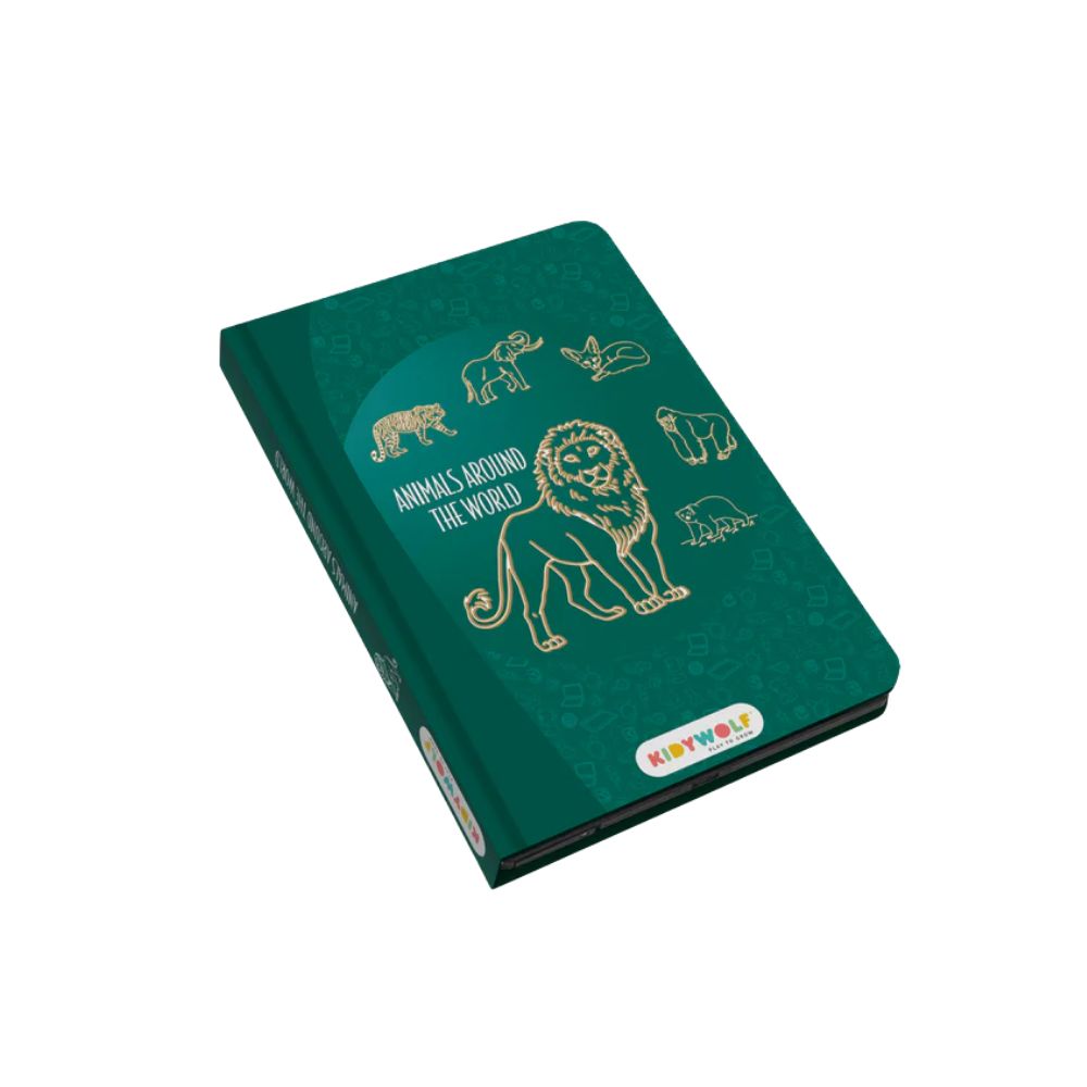 Kidydraw Mini Drawing Pad- Animals Around the World