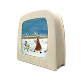 Silhouette Only - Gwen's Illustrations - Winter Stroll Silhouette for Toverlux Lamp