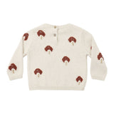 Quincy Mae Rex Sweater Mushroom