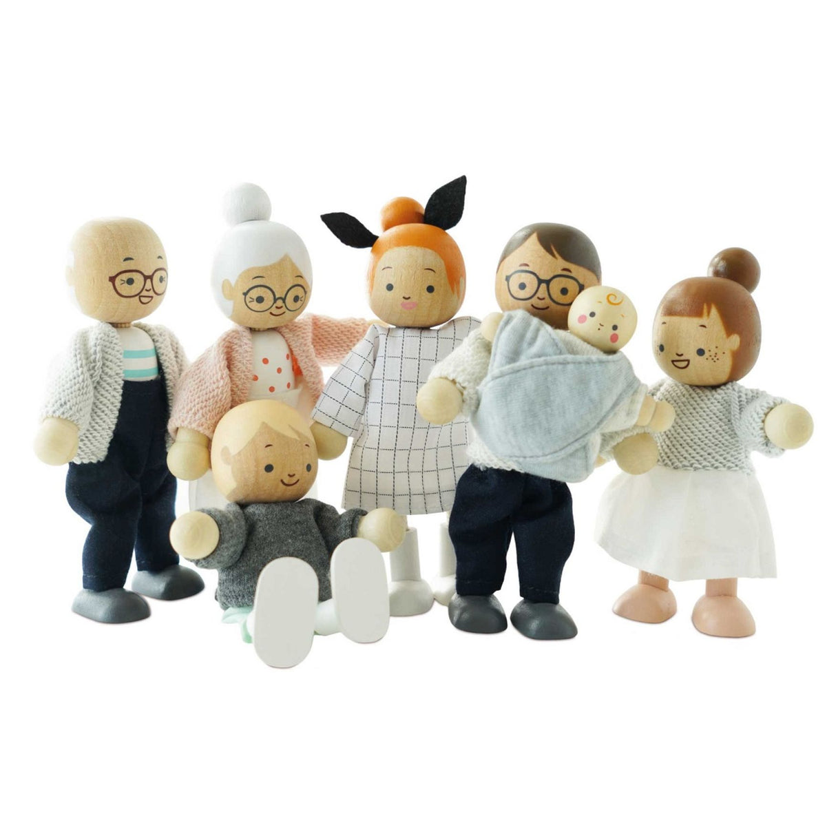 Le Toy Van Doll House Family