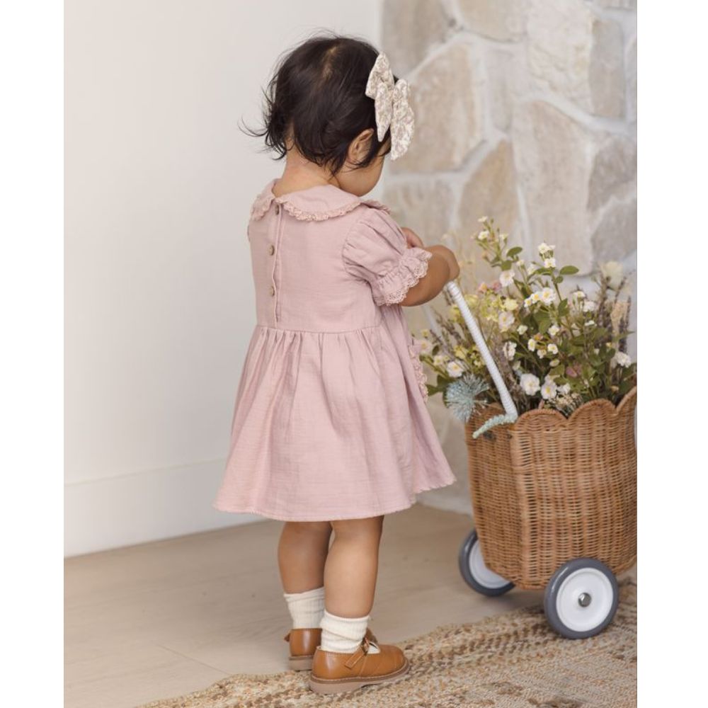 Quincy Mae Marisol Dress Mauve
