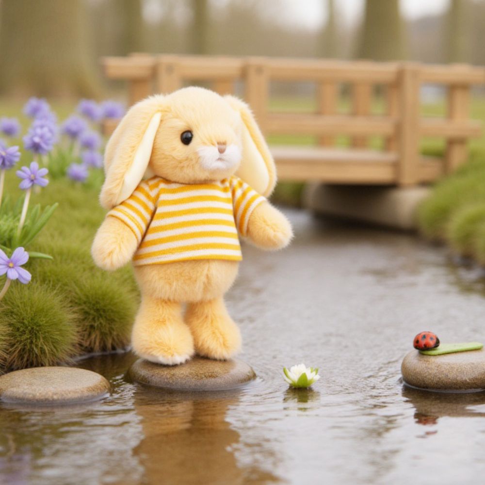 Bukowski Bears Bouncy Bunny - Yellow